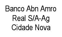 Logo Banco Abn Amro Real S/A-Ag Cidade Nova em Ipiranga