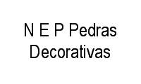 Logo N E P Pedras Decorativas em São Luís