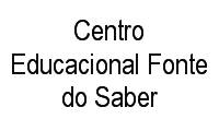 Logo Centro Educacional Fonte do Saber em Anil