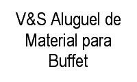 Logo V&S Aluguel de Material para Buffet
