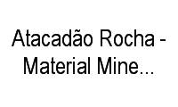 Logo Atacadão Rocha - Material Mineral para Obra