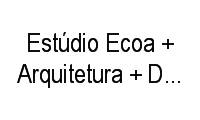 Logo Estúdio Ecoa + Arquitetura + Design + Engenharia em São Francisco