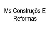 Logo Ms Construçõs E Reformas em Jardim Ibirapuera