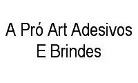 Logo A Pró Art Adesivos E Brindes