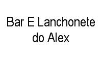 Logo Bar E Lanchonete do Alex em São João