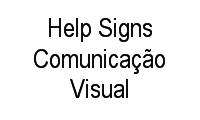 Logo Help Signs Comunicação Visual em Piratininga