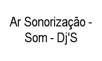 Logo Ar Sonorização - Som - Dj'S