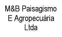 Logo M&B Paisagismo E Agropecuária Ltda