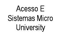 Logo Acesso E Sistemas Micro University em Copacabana