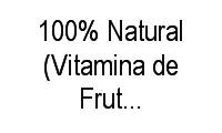 Logo 100% Natural (Vitamina de Frutas em Pó) em Cidade dos Funcionários