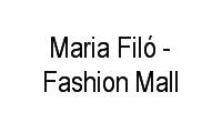 Logo Maria Filó - Fashion Mall em São Conrado