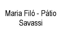 Logo Maria Filó - Pátio Savassi em São Pedro