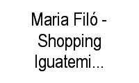 Logo Maria Filó - Shopping Iguatemi Brasília em Setor de Habitações Individuais Norte