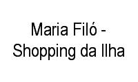Logo Maria Filó - Shopping da Ilha em Cohama