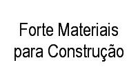 Logo Forte Materiais para Construção em Jardim Novo Mundo