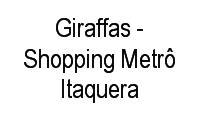 Logo Giraffas - Shopping Metrô Itaquera em Vila Campanela