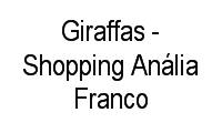 Logo Giraffas - Shopping Anália Franco em Vila Regente Feijó