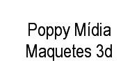 Logo Poppy Mídia Maquetes 3d em Saúde
