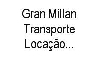 Logo Gran Millan Transporte Locação Remoção Industrial em Taboão