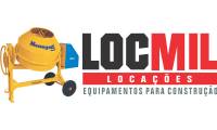 Logo Locmil Locações E Equipamentos para Construção em Setor Sudoeste