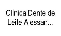 Logo Clínica Dente de Leite Alessandra Santiago Dra em Adrianópolis