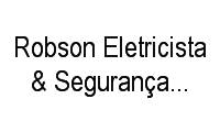 Logo Robson Eletricista & Segurança Eletrônica