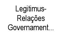 Logo Legitimus-Relações Governamentais & Institucionais em Asa Sul