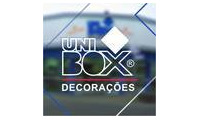 Logo Unibox Decorações em Centro