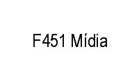 Logo F451 Mídia Ltda em Jardim Europa
