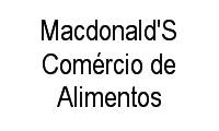 Logo Macdonald'S Comércio de Alimentos em Jardim Califórnia