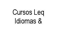 Logo Cursos Leq Idiomas & em Ahú