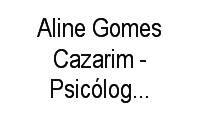Logo Aline Gomes Cazarim - Psicóloga Clínica em Centro