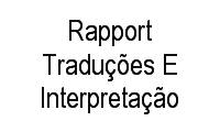 Logo Rapport Traduções E Interpretação em Asa Sul