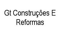 Logo Gt Construções E Reformas em Vila Carmosina