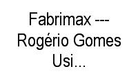 Logo Fabrimax --- Rogério Gomes Usinagem - em Distrito Industrial