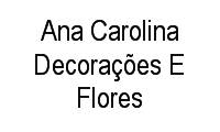 Logo Ana Carolina Decorações E Flores