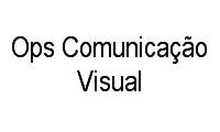 Logo Ops Comunicação Visual