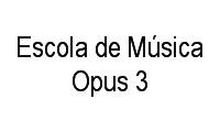 Logo Escola de Música Opus 3 em Sítio Cercado