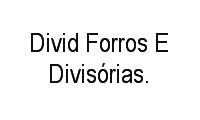 Logo Divid Forros E Divisórias. em Vila Morangueira