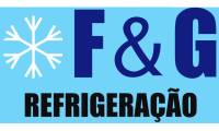 Logo F&G Refrigeração em Compensa
