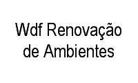 Logo Wdf Renovação de Ambientes em Núcleo Bandeirante