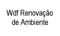 Logo Wdf Renovação de Ambiente em Núcleo Bandeirante