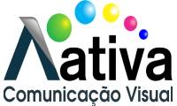 Logo Ativa Comunicação Visual em Vila Concórdia