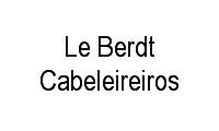 Logo Le Berdt Cabeleireiros em Velha