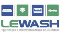 Logo LeWash Lavagem a seco, higienização e Impermeabilização de Estofados