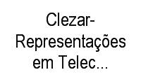 Logo Clezar-Representações em Telecomunicações em São João