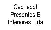Logo Cachepot Presentes E Interiores em Setor Bueno