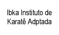 Logo Ibka Instituto de Karatê Adptada em Liberdade