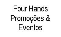 Logo Four Hands Promoções & Eventos