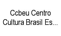 Logo Ccbeu Centro Cultura Brasil Estados Unidos em Souza